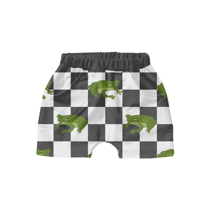 Boys Checkered spring frogs Pattern