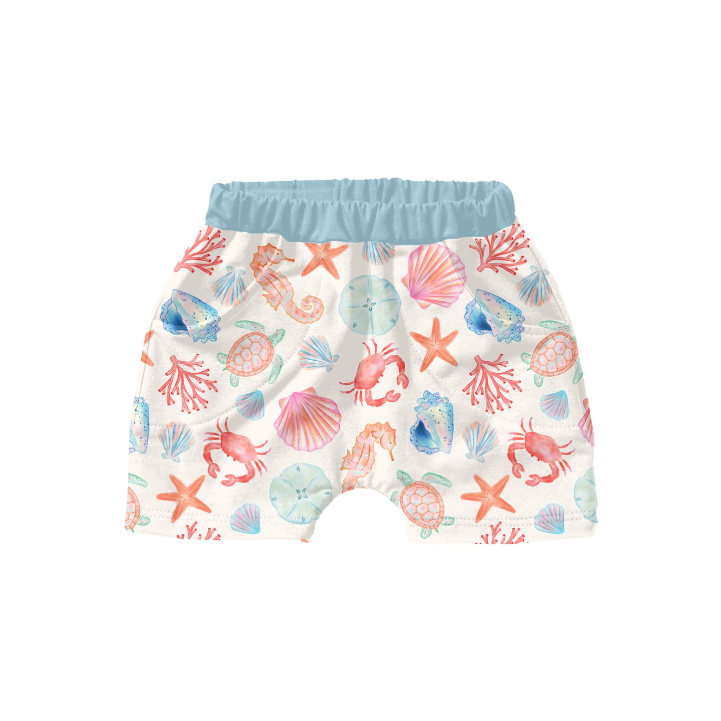 Pastel Watercolor Sea life