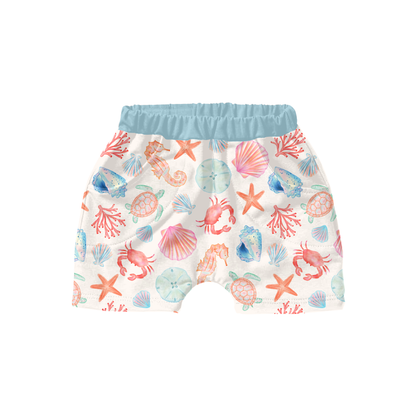 Pastel Watercolor Sea life