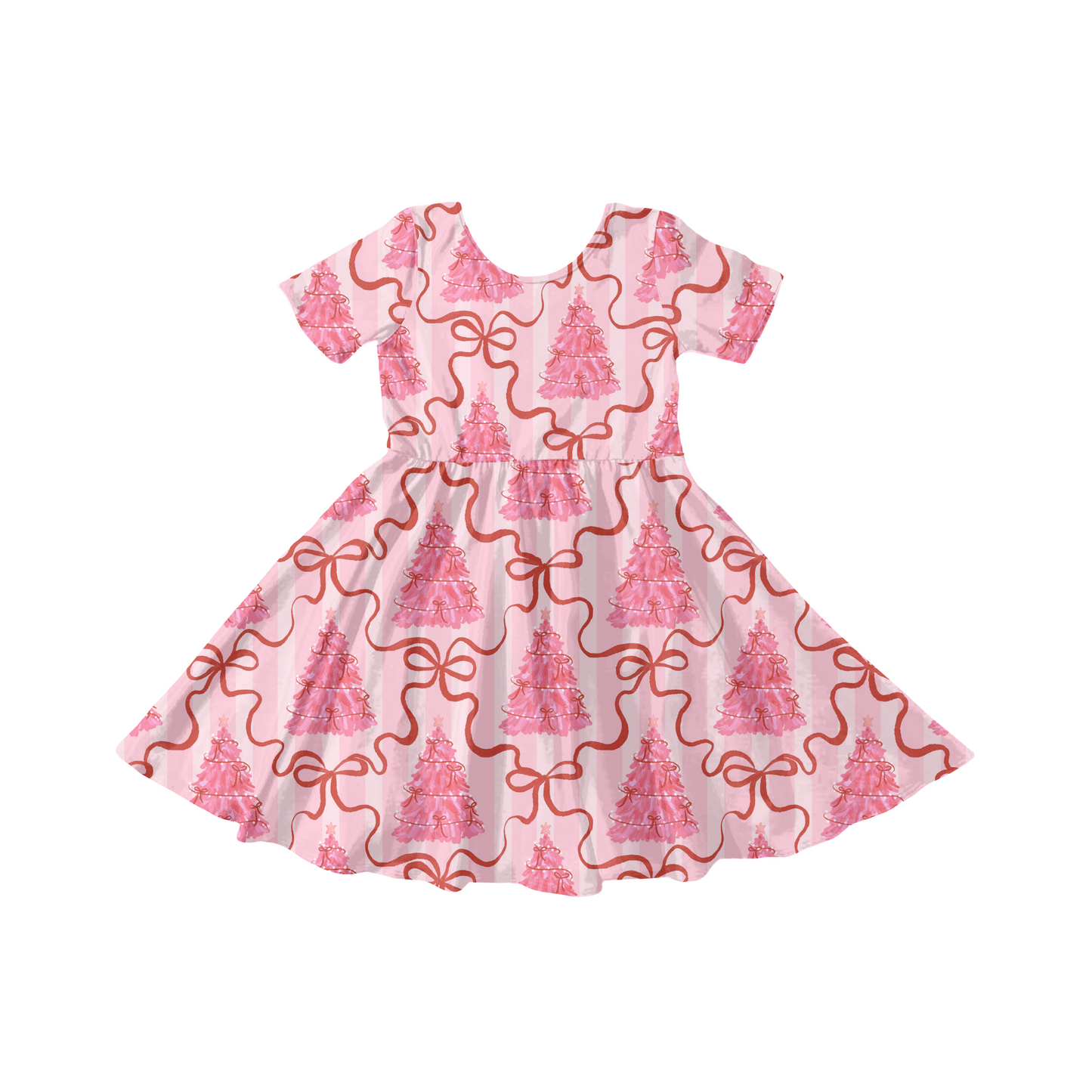 Preppy Bow Christmas trees