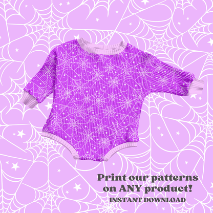 Purple Spiderweb