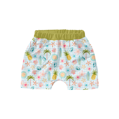 Tropical Gingham Summer