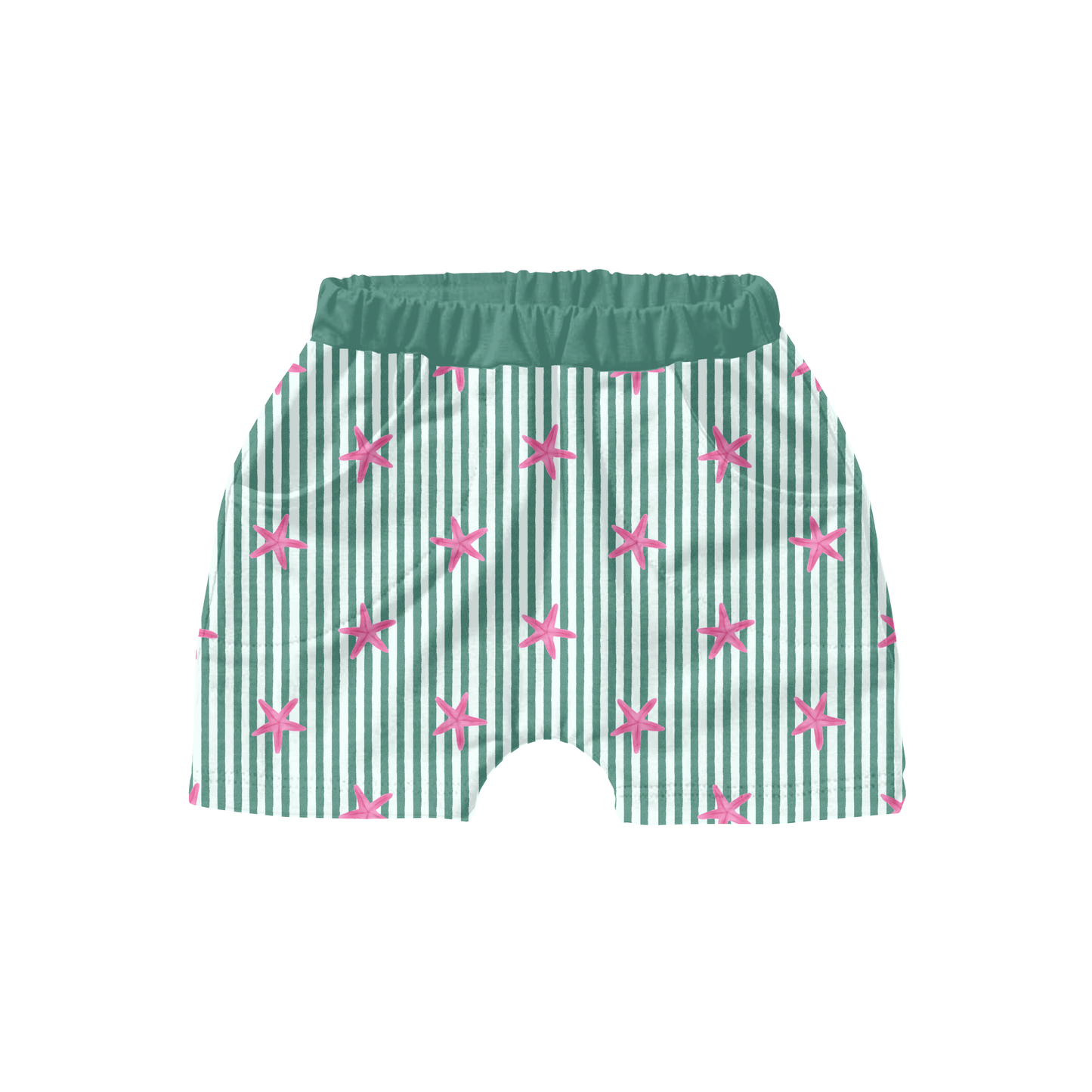 Bright Starfish Stripe