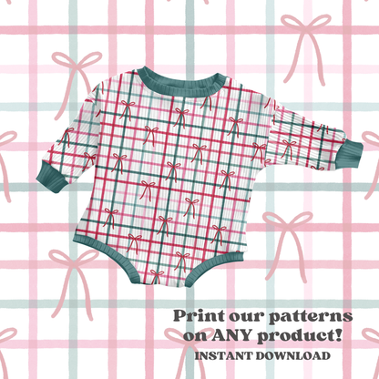 Preppy Christmas Gingham