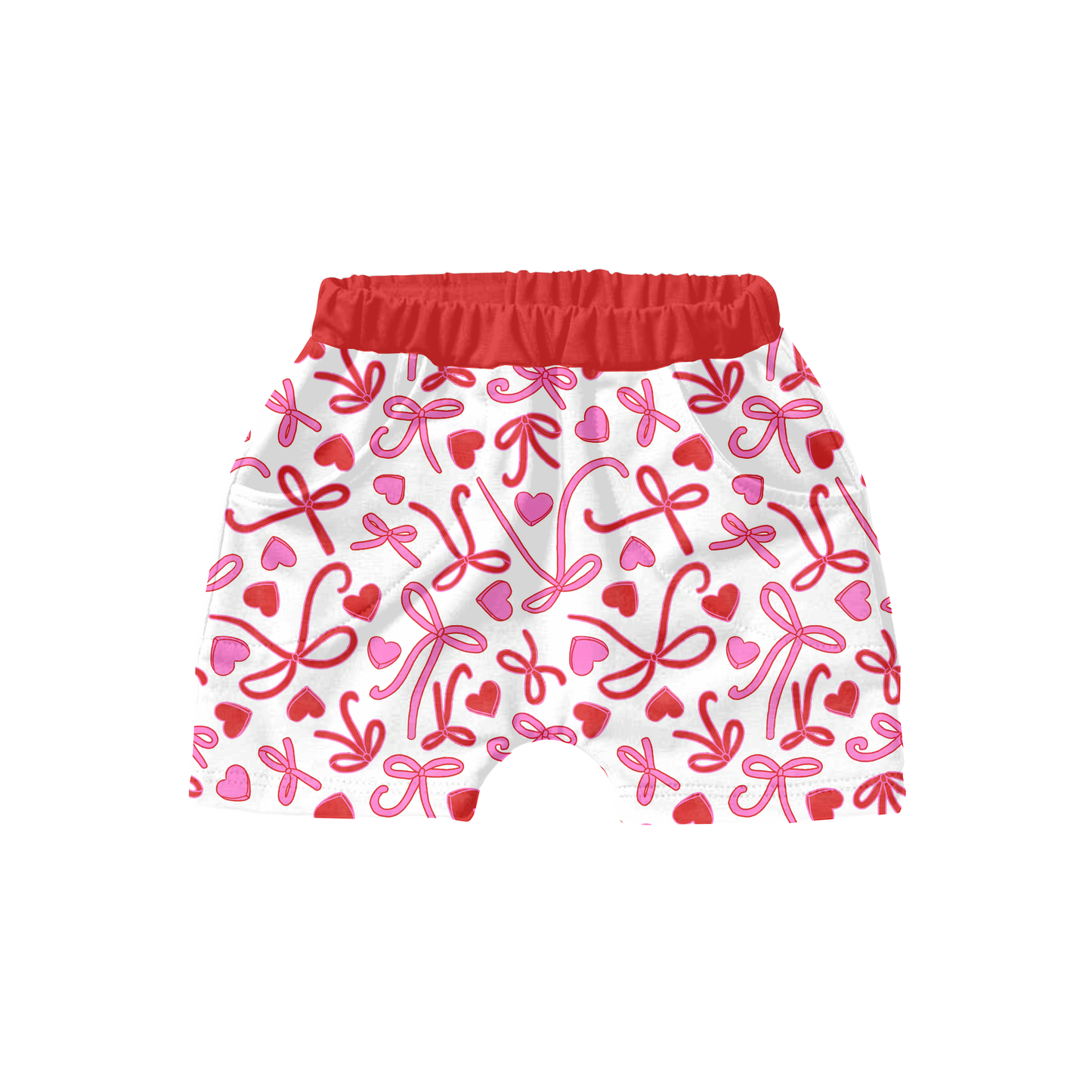 Valentine Bow Hearts