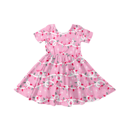 Preppy Pink Christmas lights