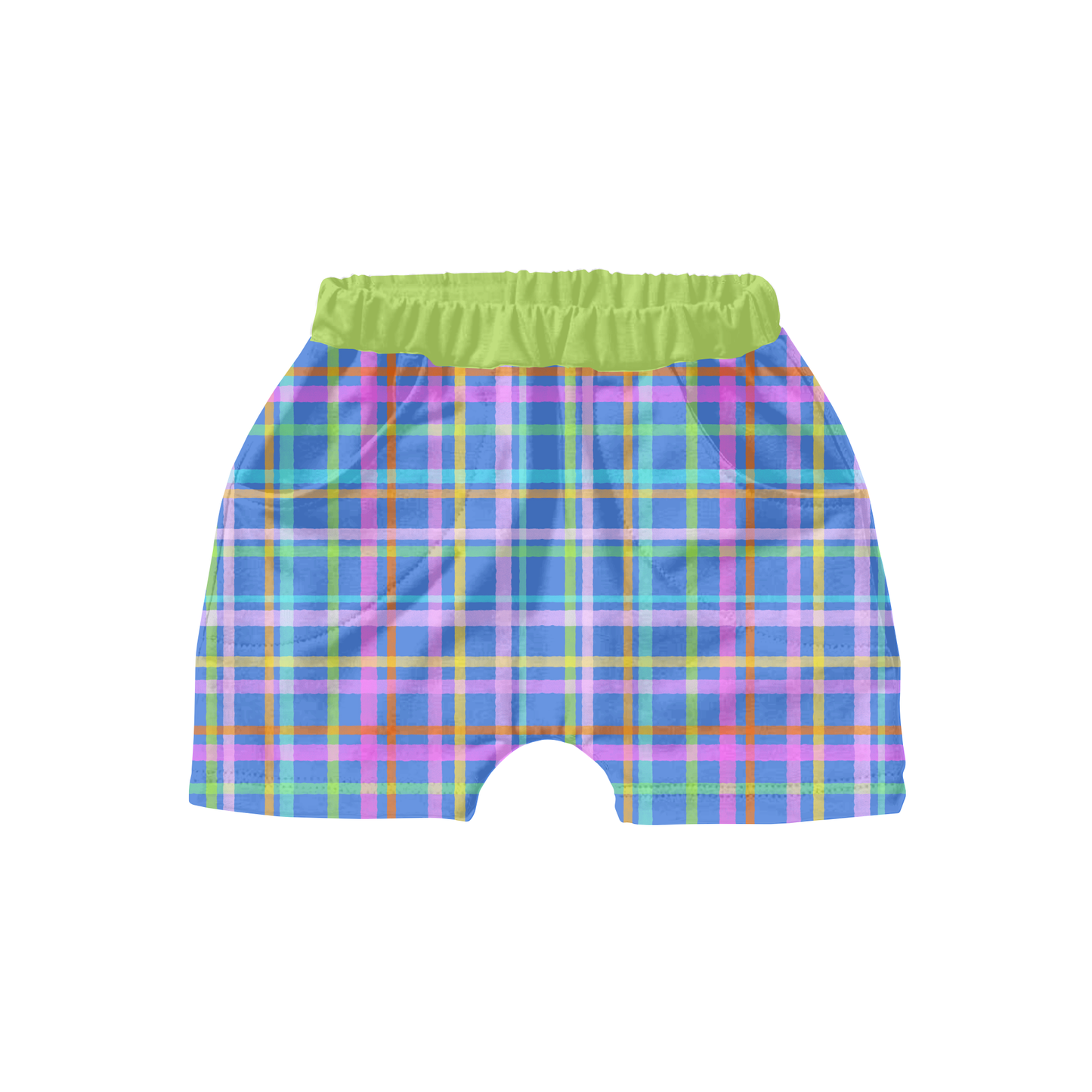 Neon Spring Plaid