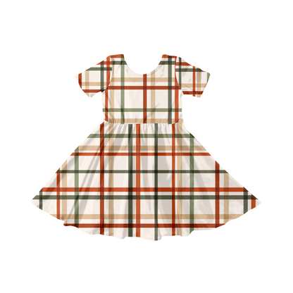 Traditional Christmas gingham