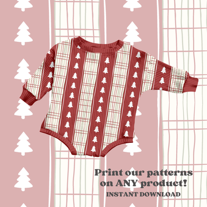 Christmas Traditional Stripe