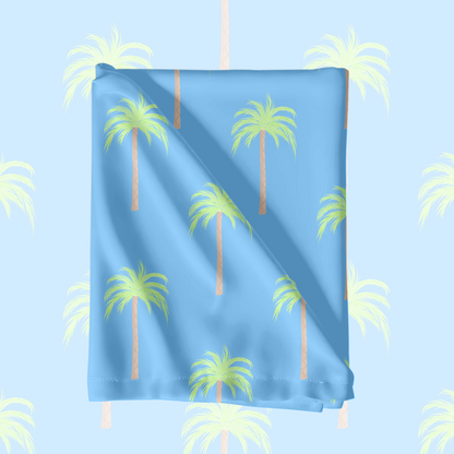 Bright Summer Palm Tree Pattern