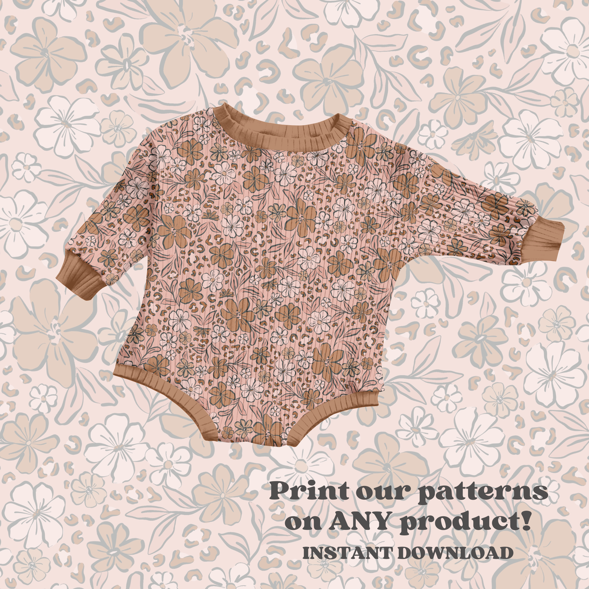 Fall Cheetah Floral