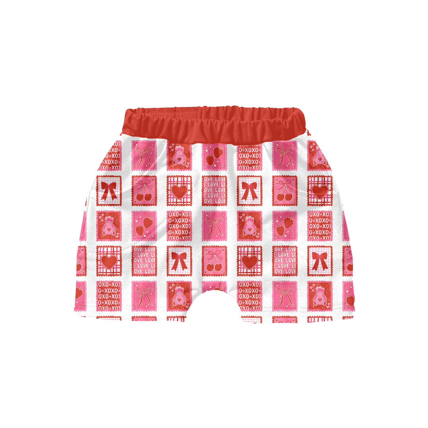 Watercolor Valentine Stamps