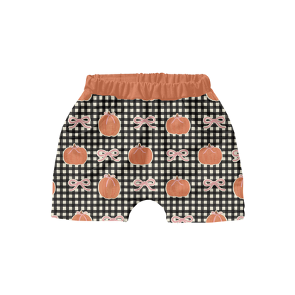 Gingham Pumpkins and Bows
