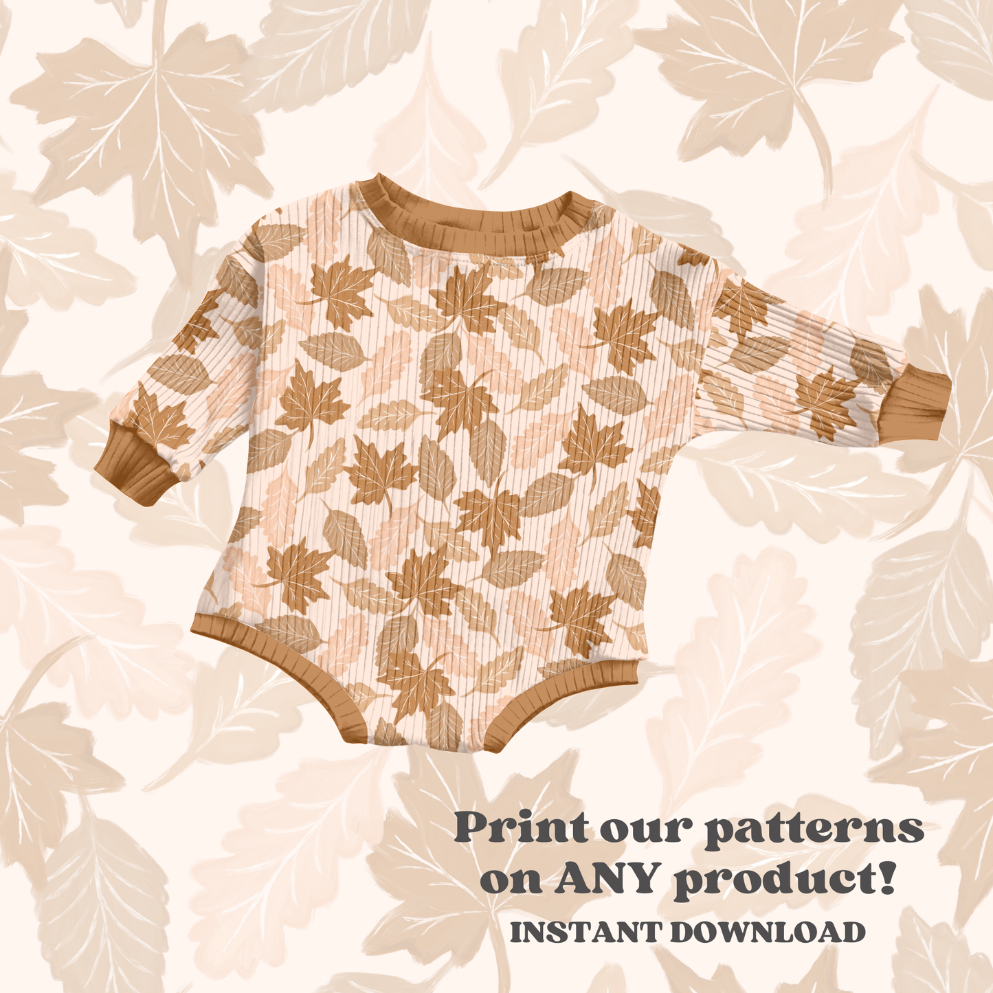 Neutral Fall Leaves