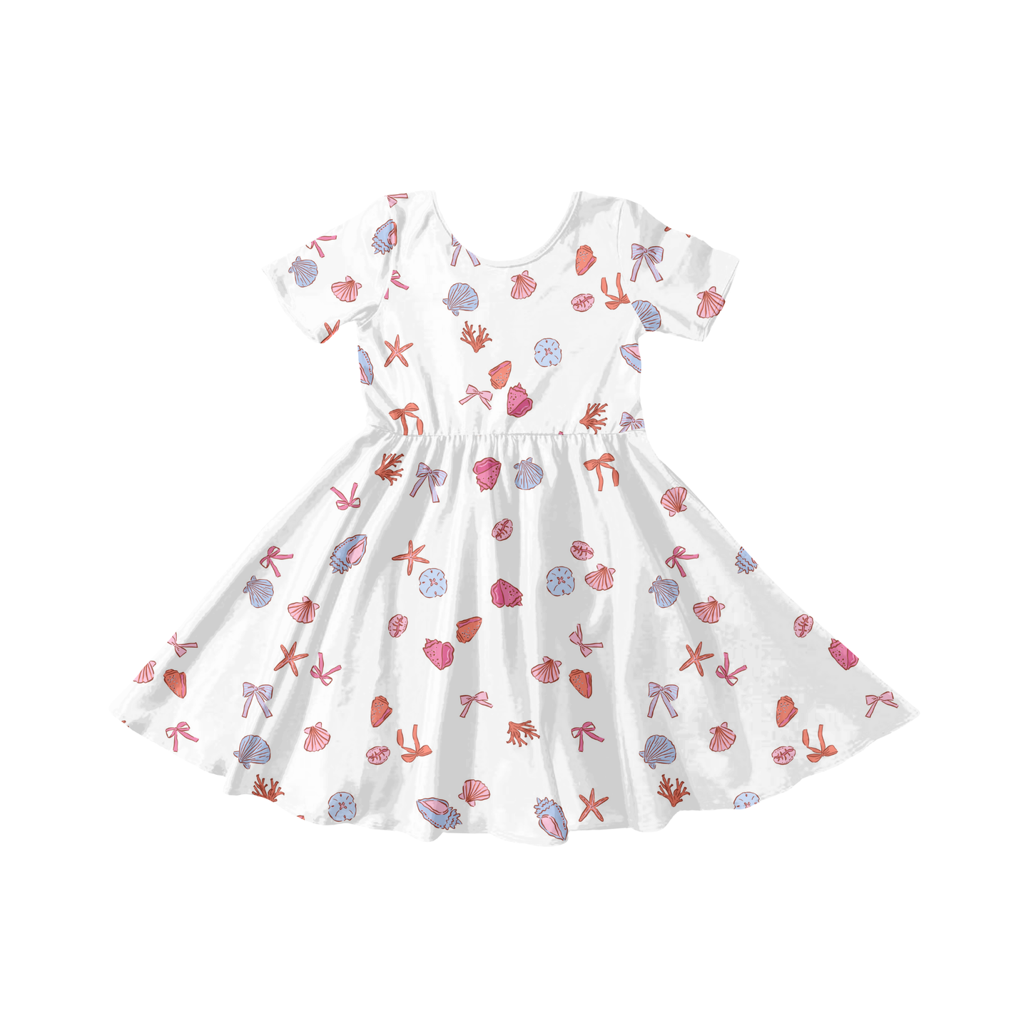 Preppy seashell bows