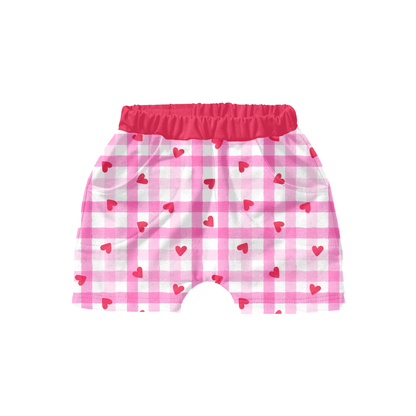 Valentine Gingham hearts