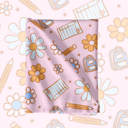 Retro School Floral Pattern