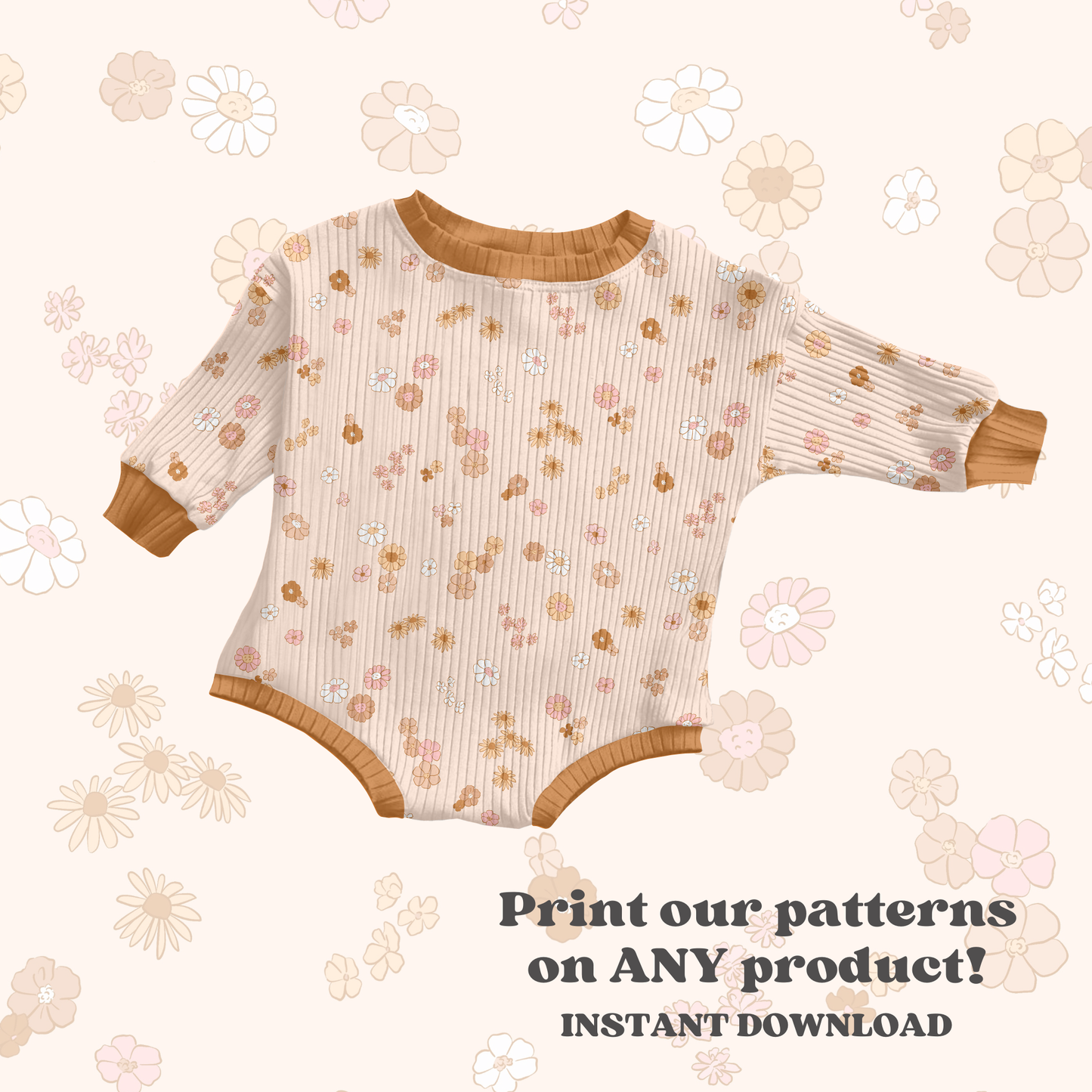 Neutral Dainty Floral