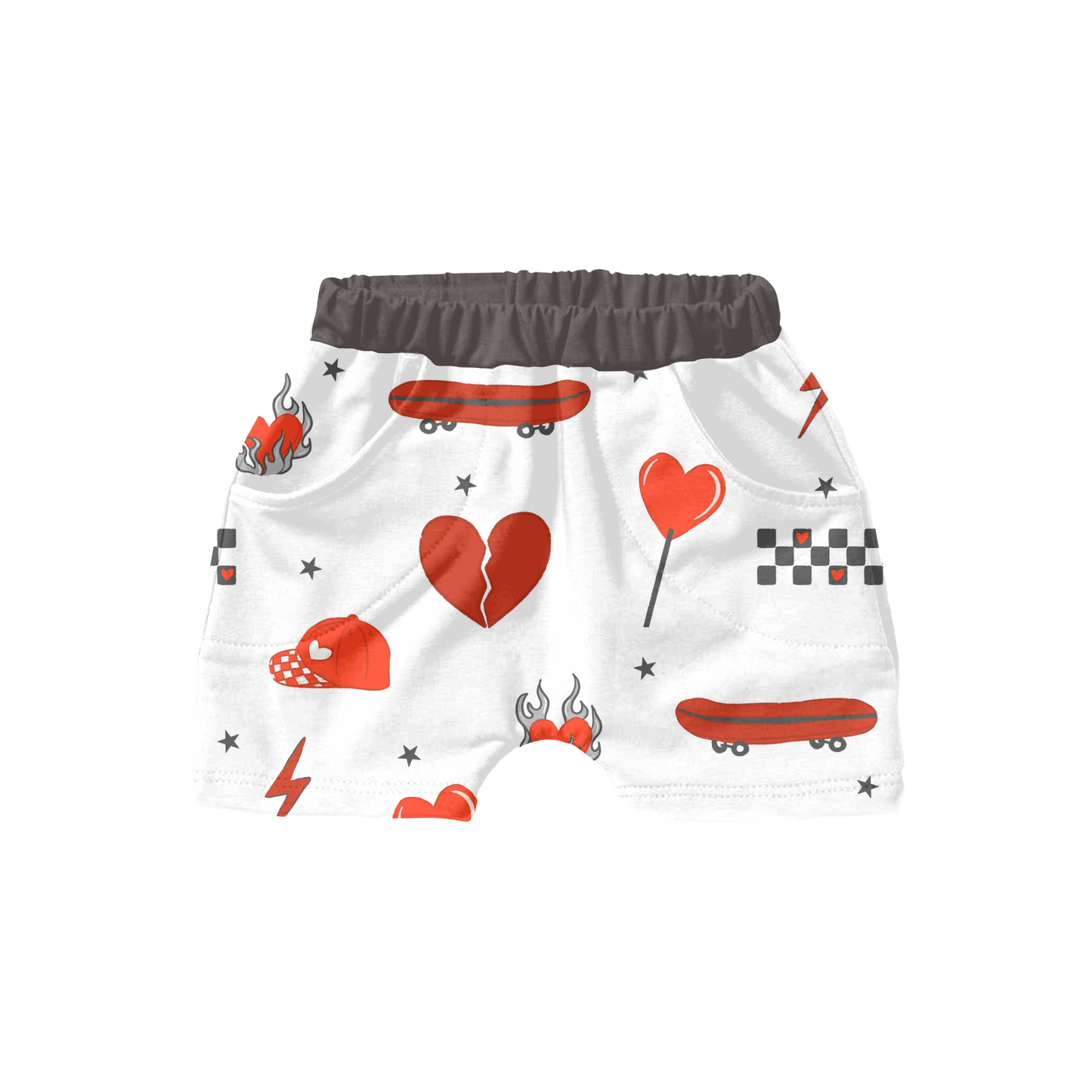 Boy Checkered Valentine Pattern