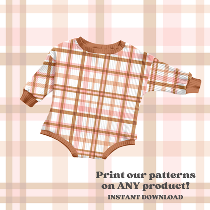Neutral Fall Plaid