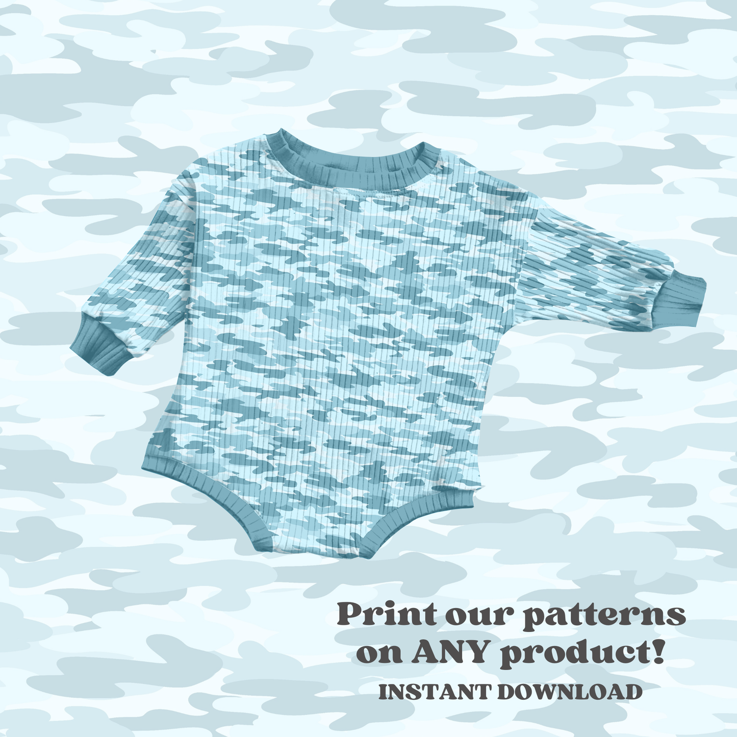 Blue Camouflage