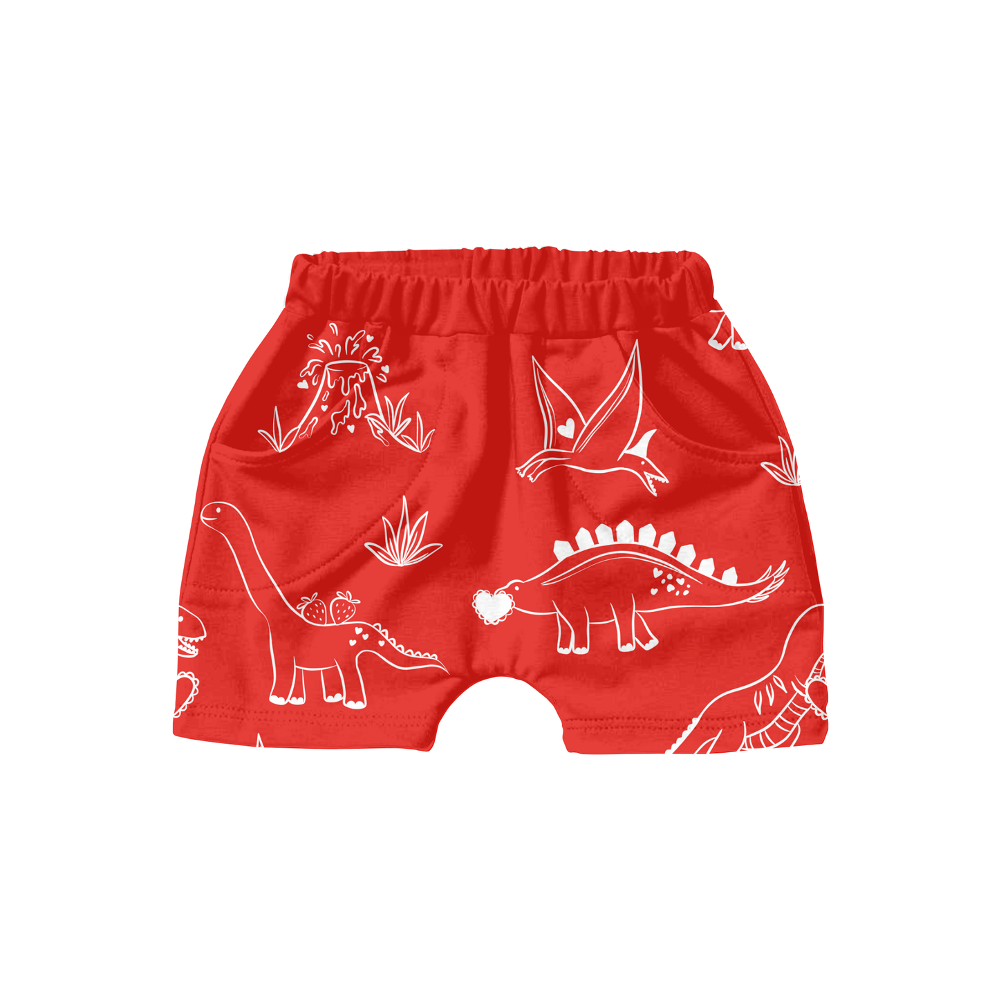 Boy Valentine Dinosaurs Pattern