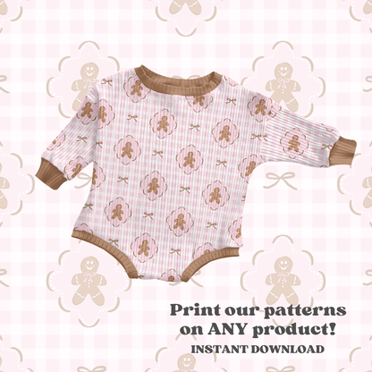 Gingham Gingerbread Patchwork