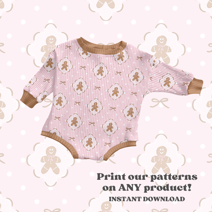 Polka Dot Gingerbread Patchwork