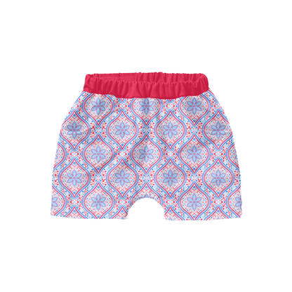 Patriotic Scallop Floral