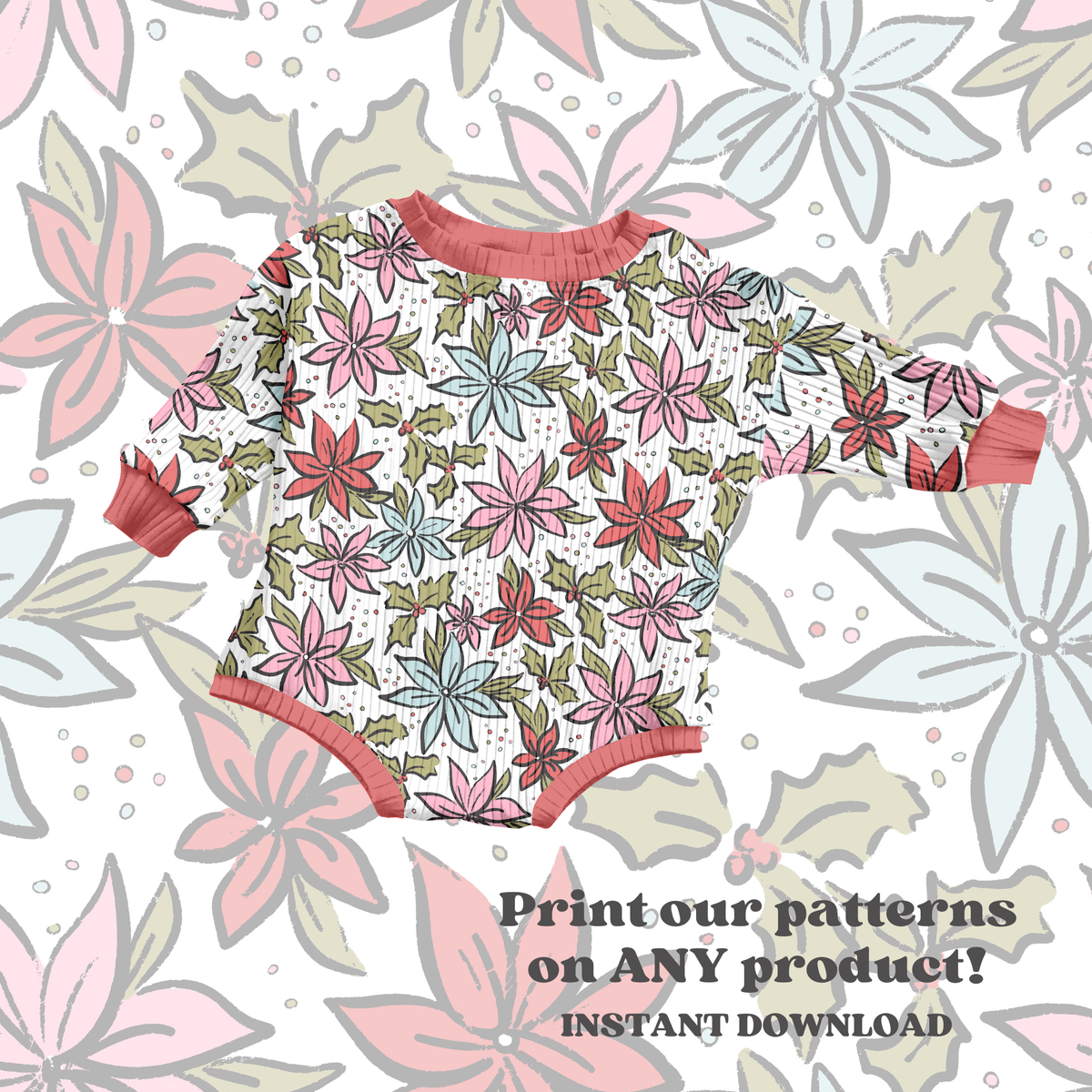 Bright Festive Christmas Floral