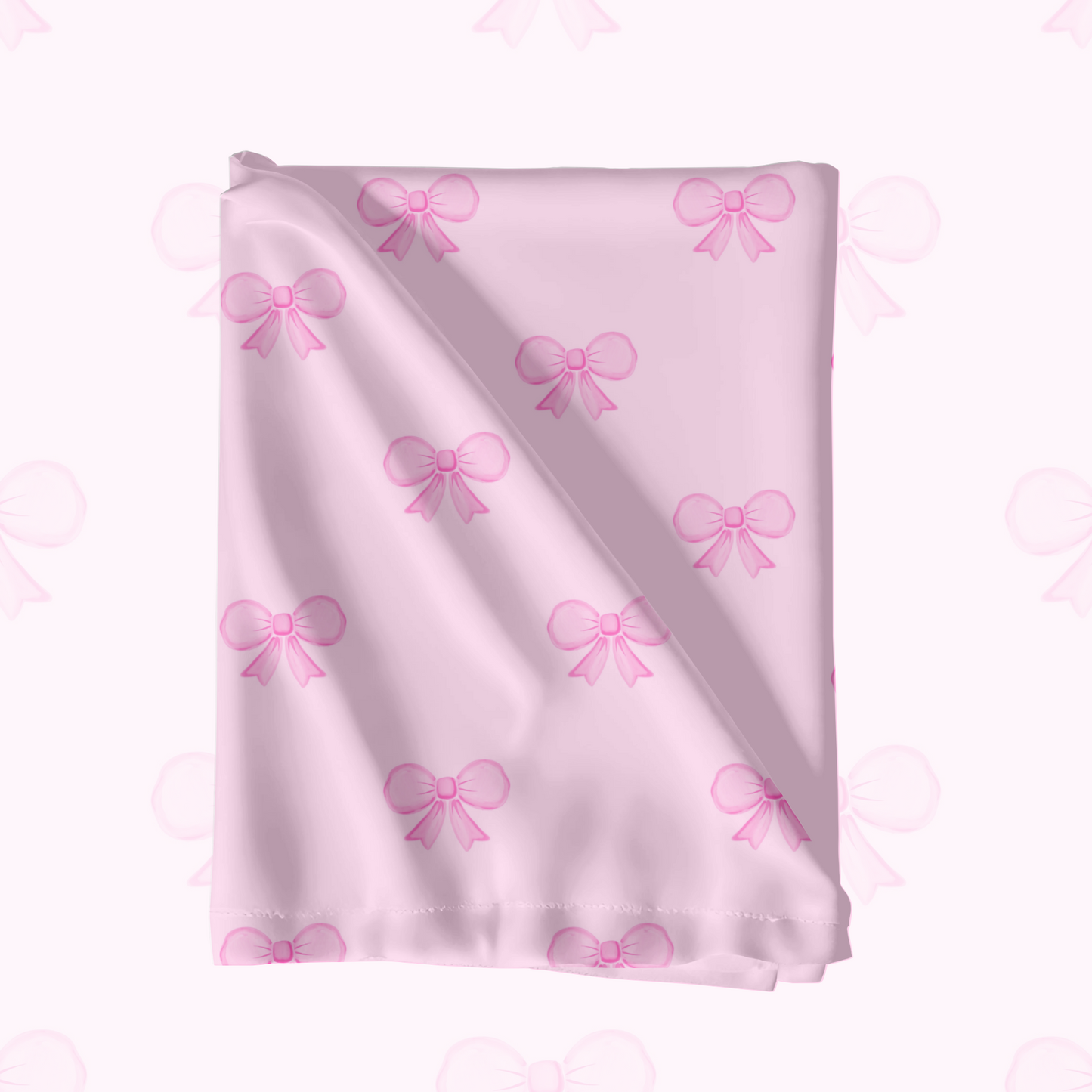 Preppy Pink Bow Pattern