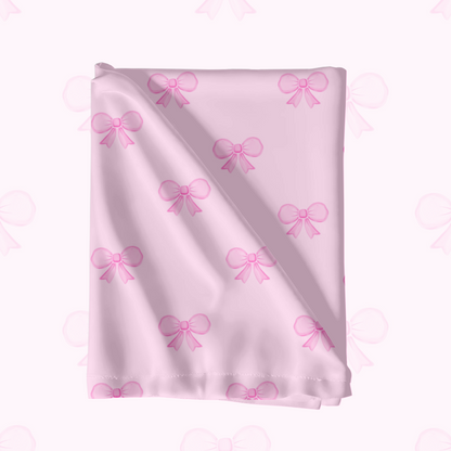 Preppy Pink Bow Pattern