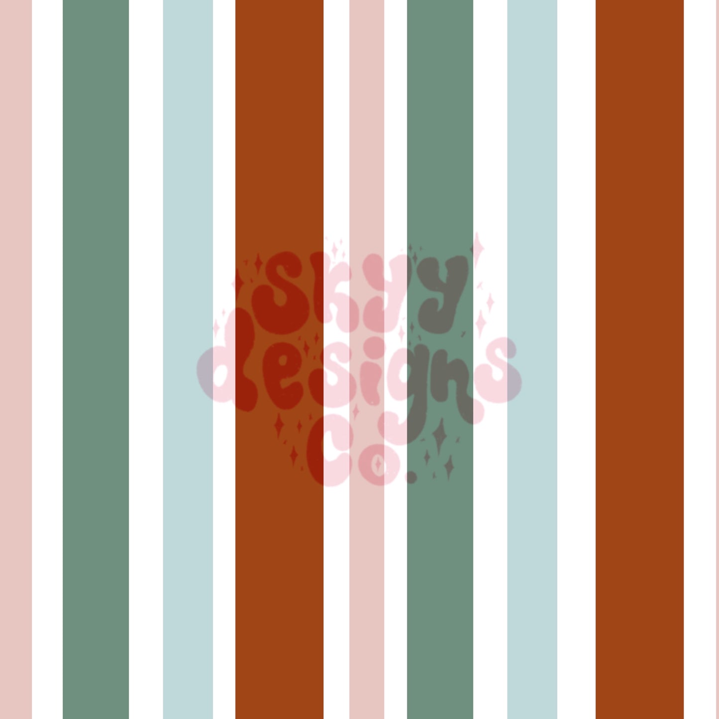 Christmas stripes seamless pattern