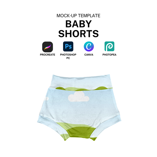 Bummies mockup template