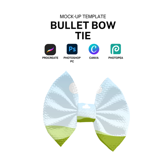 Bow mock-up template