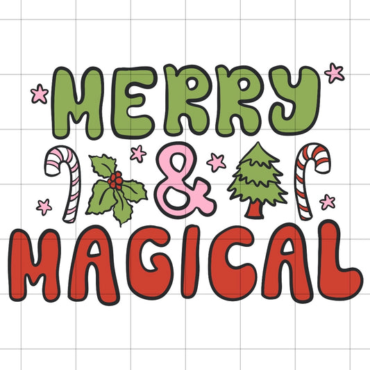 Merry and magical PNG Design