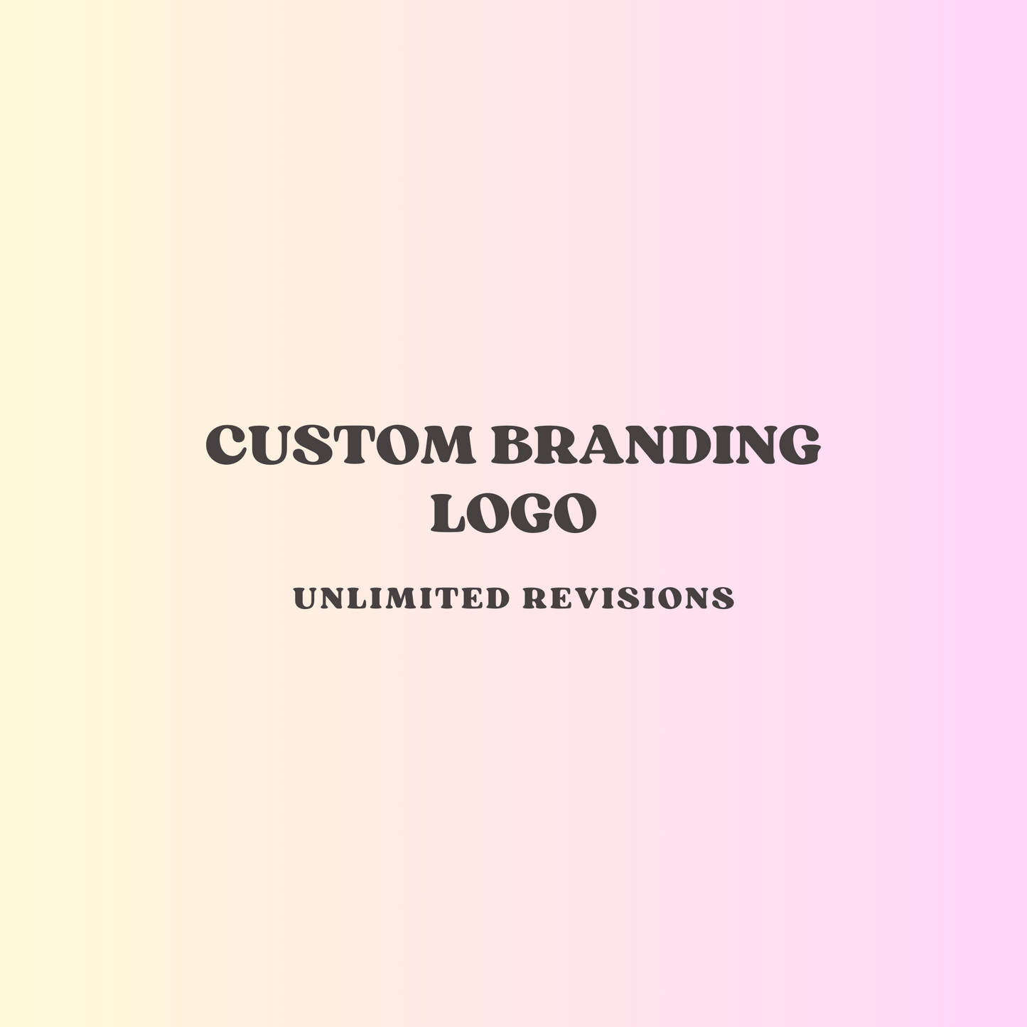 Custom branding Logo design