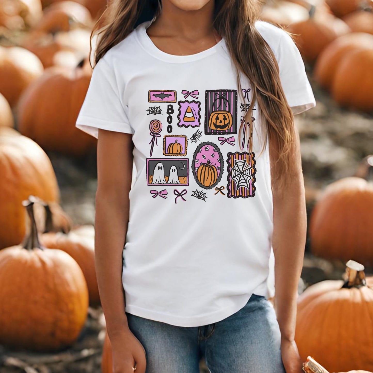 Spooky Halloween Frame PNG