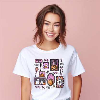 Spooky Halloween Frame PNG