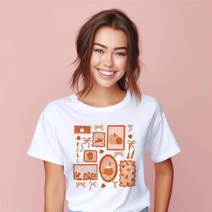 Preppy Fall PNG frame