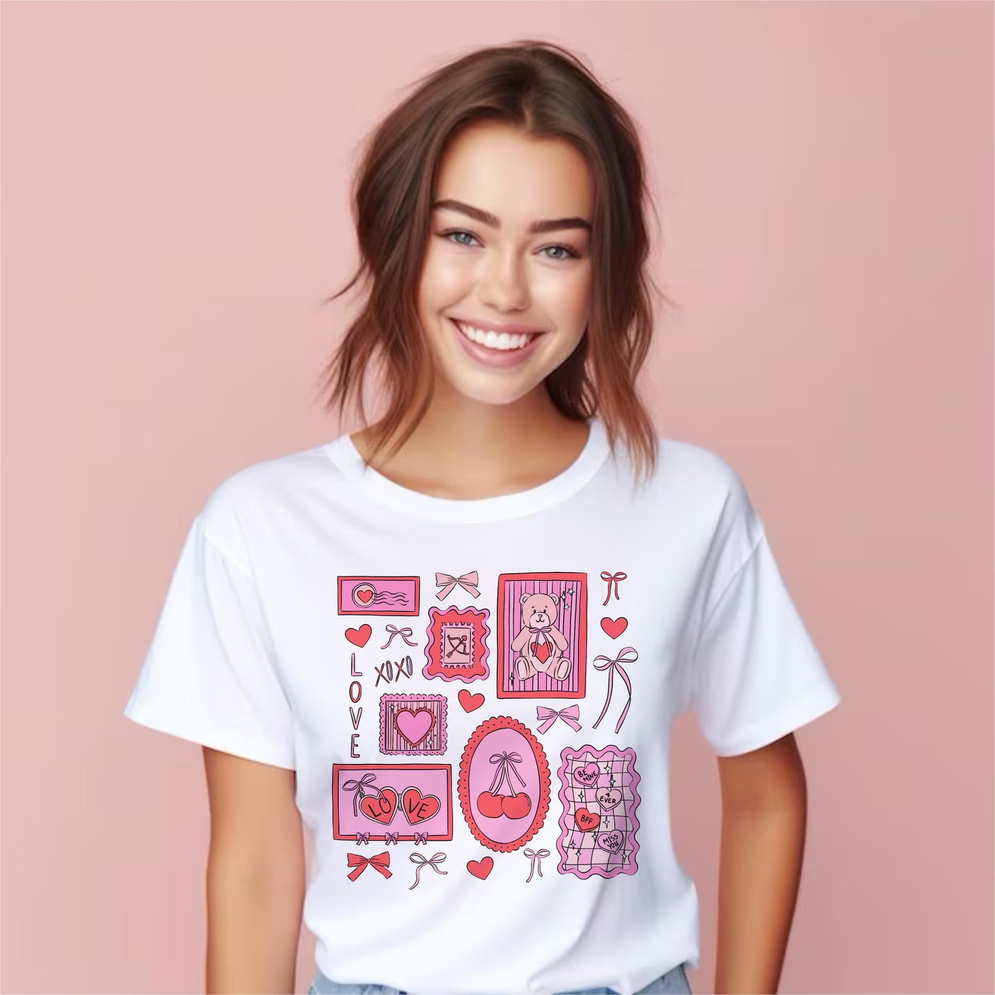 Valentine Stamp PNG Design