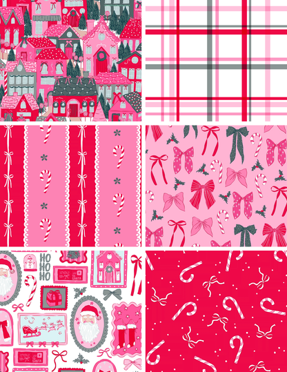Preppy Christmas Pattern Bundle