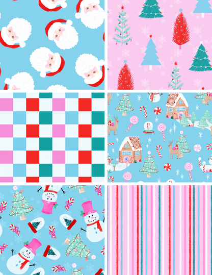 Bright winter Pattern Bundle
