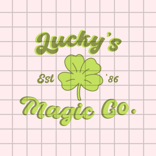 Lucky Magic PNG Design