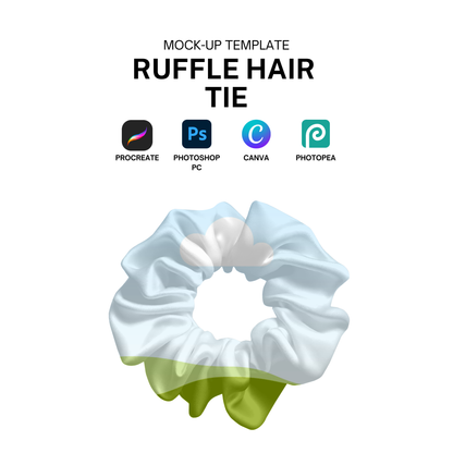 Hair scrunchie Mock-up