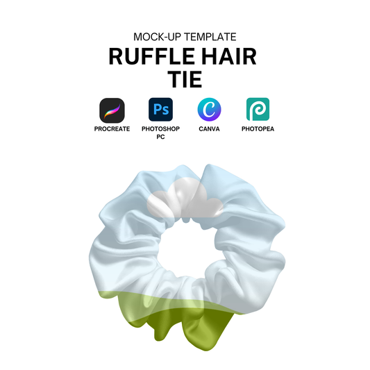 Hair scrunchie Mock-up