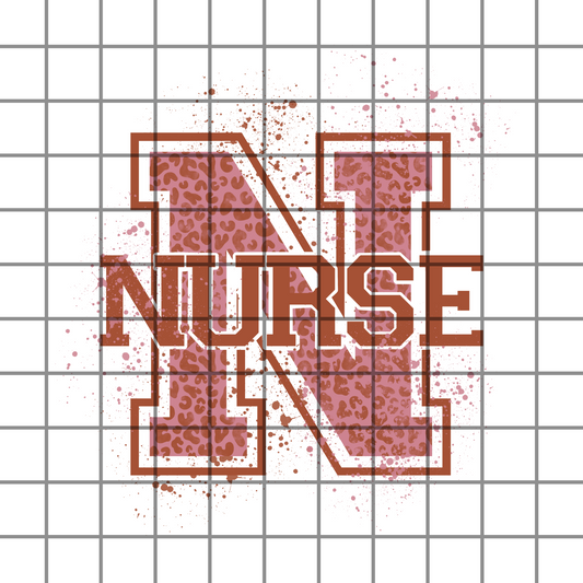 Nurse Cheetah PNG Design