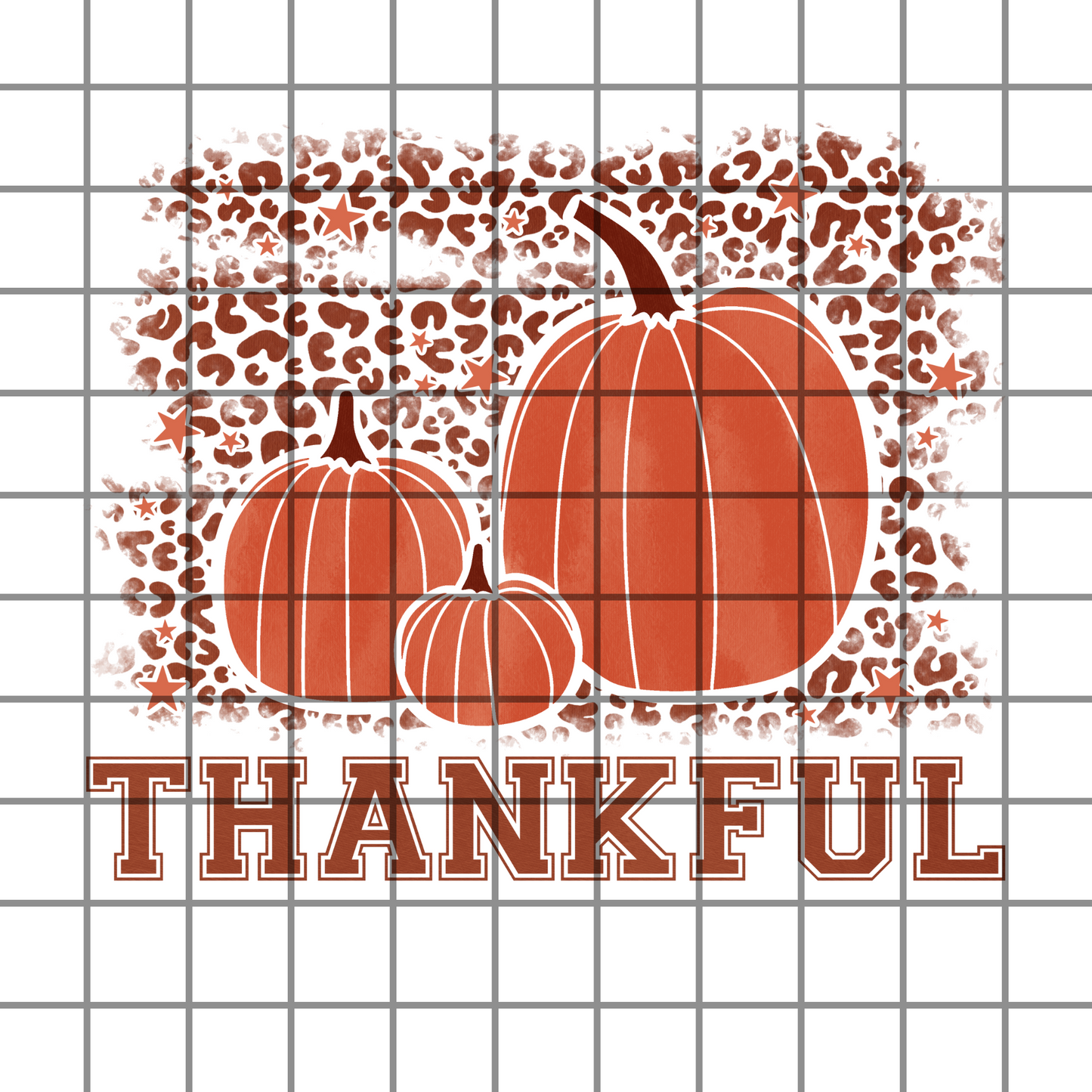 Thankful Cheetah PNG Design