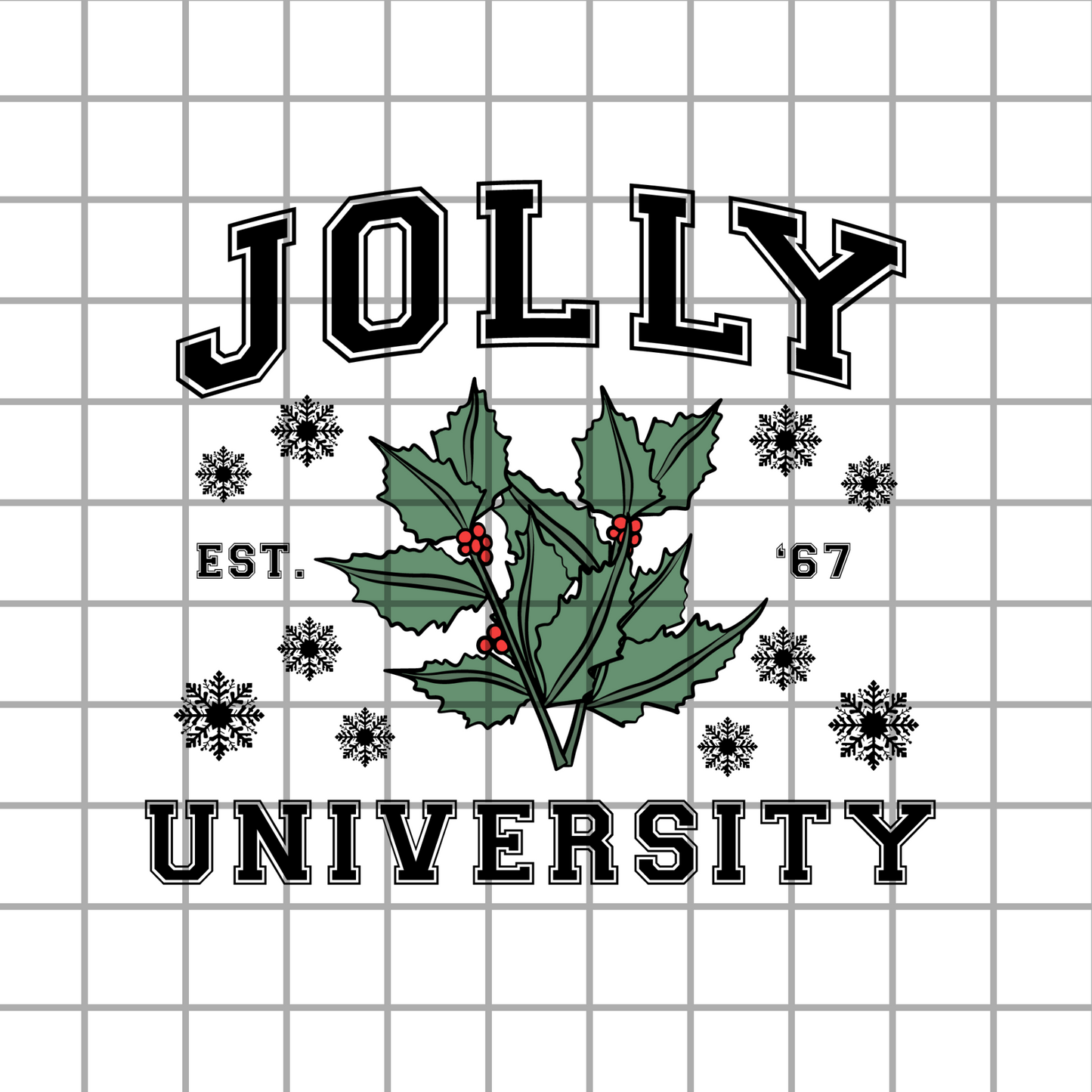 Jolly Christmas PNG Design