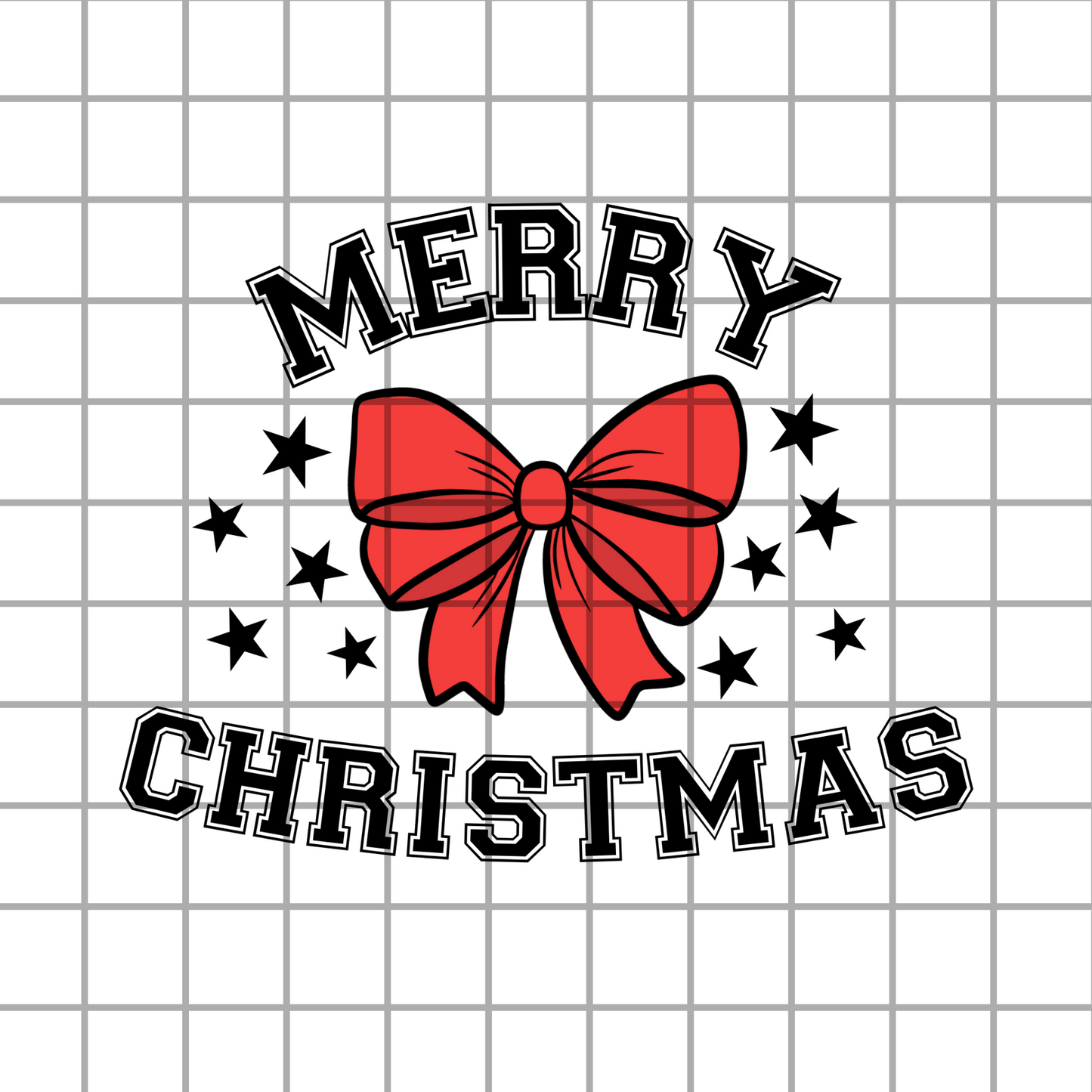 Christmas Bow PNG Design